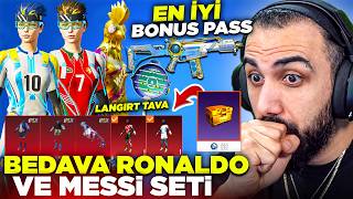 RONALDO VE MESSİ SETLERİ GELDİ 😱 (60 PARÇACIĞA ALINIYOR) YENİ ALTIN SET EFSANE! - PUBG Mobile