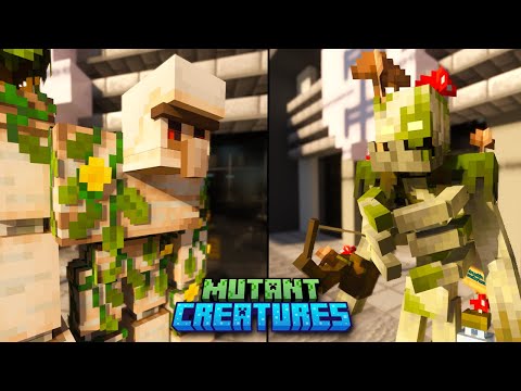 ADDON de CRIATURAS MUTANTES para MINECRAFT PE 1.21 * mutant creatures addon * MODS para MINECRAFT PE