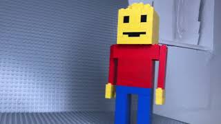 Giant Lego Man squishes Autobricks