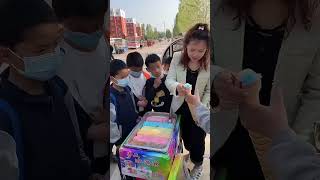 Happy injoy with cool ice cream #icecreamrolls #street