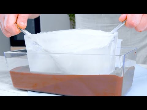 Dip A Block Of Ice In Melted Chocolate For The Ultimate Dessert!