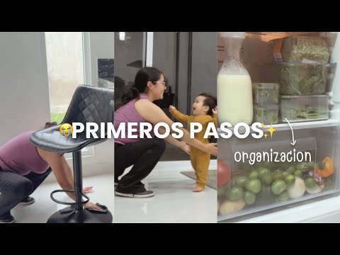 JUANITO YA CAMINA!👶🏻+  organización vlog Yas Vicens