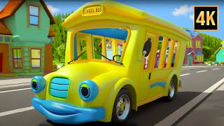 Wheels on the Bus + More Vehicle Songs & Nursery Rhymes for Kids