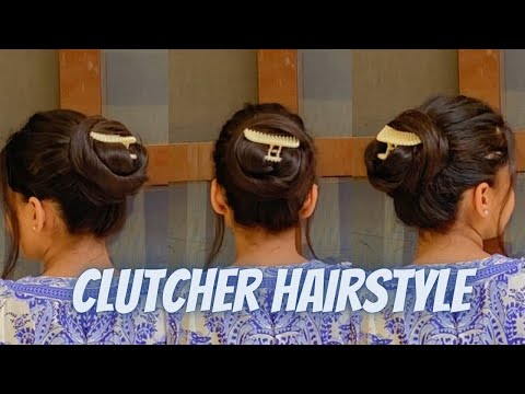 Clutcher Hairstyle For GIRLS | Clutcher Hairstyle For Long Hair | Simple Juda Hairstyle