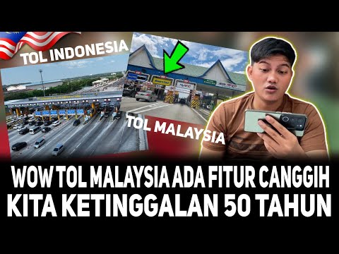 KAPAN BISA MAJU MACAM MALAYSIA, LUAR BIASA FITUR CANGGIH JALAN TOL NEGERI JIRAN