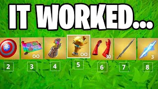 Trolling With EVERY Mythic In Fortnite