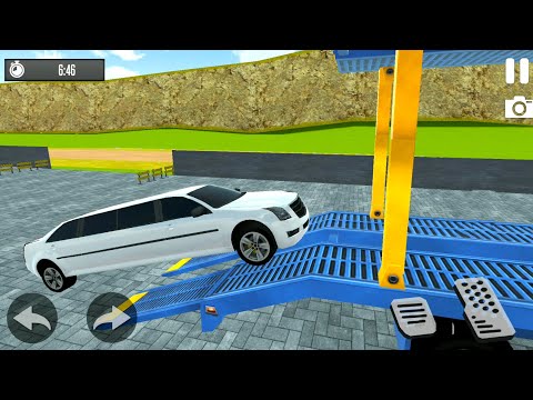 New Police Limousine Transportation #13 - Police Trailer Truck With Long Cargo Gameplay