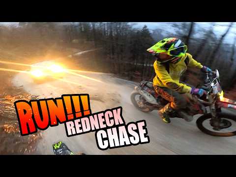 Angry people Chase Dirt Bikers 2025 - Fight Over Winter Grass