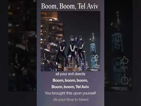 Boom Boom TelAviv song | Boom Boom Tel Aviv song (Official song) with lyrics by Lucas Gage