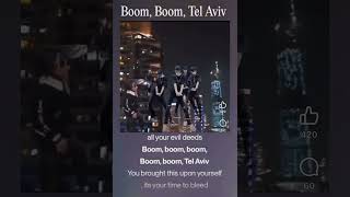 Boom Boom TelAviv song | Boom Boom Tel Aviv song (Official song) with lyrics by Lucas Gage