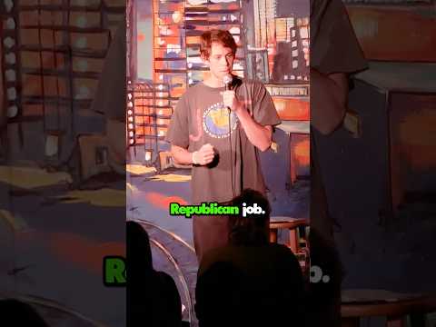 You weld aluminum crates for the Department of Defense? | Lucas Zelnick Stand Up Comedy Crowd Work