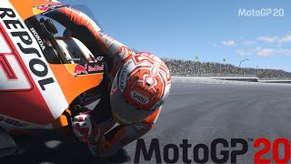 MotoGP 20 Gameplay Marc Marquez Valencia camera