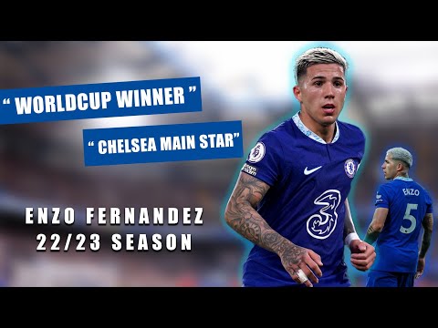 Enzo Fernandez 22/23 - The Chelsea Main Star 🔵⚪ | Goals & Skills