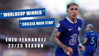 Enzo Fernandez 22/23 - The Chelsea Main Star 🔵⚪ | Goals & Skills