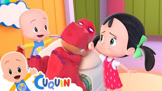 El dinosaurio se siente mal | El carrito de los helados y más canciones de Cleo y Cuquín