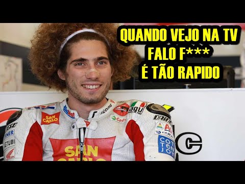 MARCO SIMONCELLI FALA COMO É ANDAR A 320 KM/H.