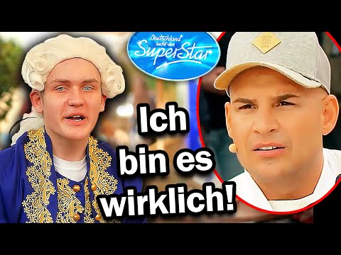 Junge denkt er wäre AMADEUS MOZART.. (DSDS)