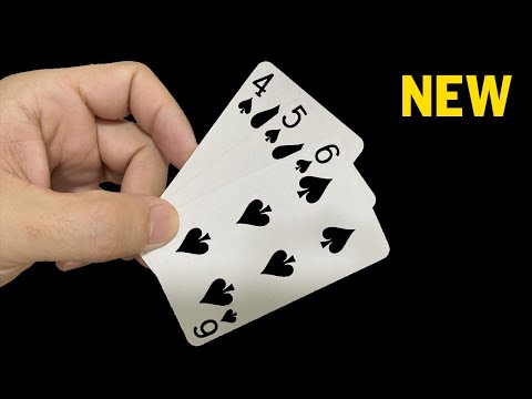 NEW INCREDIBLE MAGIC CARD TRICK FOR BEGINNERS - MAGIC TUTORIAL