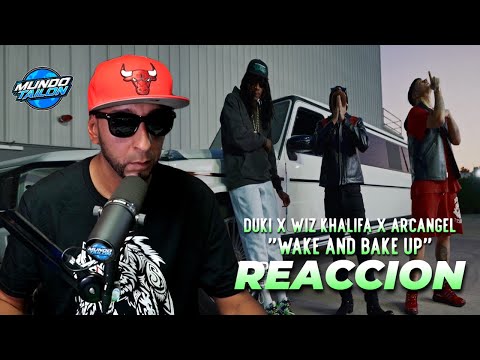 DUKI x WIZ KHALIFA x ARCANGEL - Wake Up & Bake Up (REACCION)