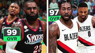 The NBA, But Each Team Trades a Prime Star!