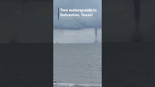 Galveston, TX Waterspouts!