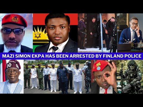 Mazi Simon Ekpa Has Been Arrested By Finland Police, He Was Charge Of Terrorism & Remanded In Prison