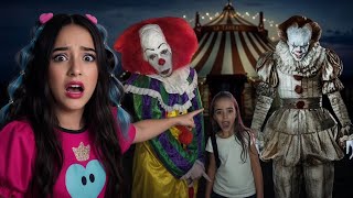 O IT A COISA E OS PALHAÇOS DO MAL INVADIRAM O PARQUE! REAGINDO AO VÍDEO MAIS FAMOSO DO CANAL! 
