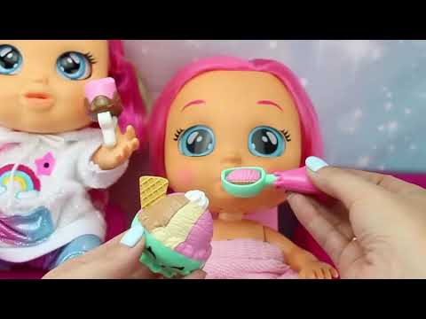 BEBÉS LLORONES 🌈 ¡Aventuras y Diversión con mis Muñecas Bebés! PAÑALERAS, LONCHERAS y SPA Cry Babies