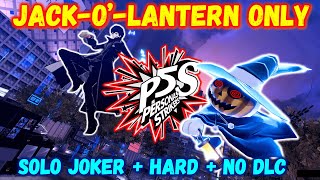 Can You Beat Persona 5 Strikers with ONLY a Jack-o'-Lantern?! 🎃 SOLO || HARD || NO DLC