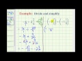 Operations with Fractions and Negatives