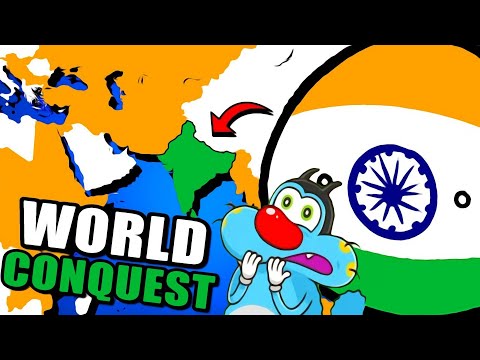 Oggy Conquered EVERY COUNTRY in the World... (Balls War: Conquer the World)