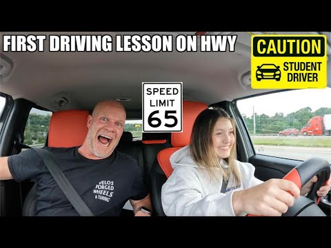 Sydney Drives On The Highway For The First Time! (It Got Scary)