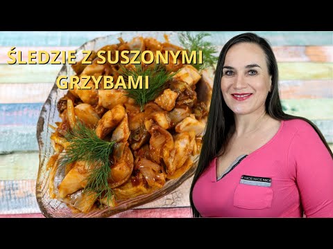 Przygotuj Śledzie z Suszonymi Grzybami – Tradycyjny Przepis, Który Zawsze Wychodzi!