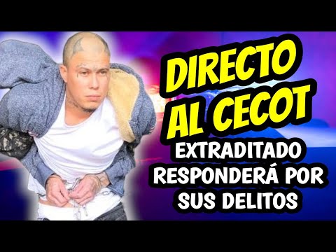 EXTRADITAN A PELIGROSO P4ND1LLERO DIRECTO AL CECOT