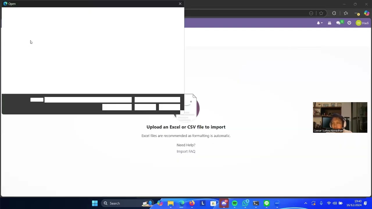 [Odoo 16] Modul Appraisal | 16.12.2024

Nama: Caesar Syahru Ramadhan NPM: 2206819092 Kelompok: 7 🖥️ ⚙️ Link Master Data 🖥️ ⚙️ Master Data ...