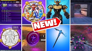 Everything New in Today's Fortnite Update (Megazord Early, Marvel items, Mythic, Community quest)