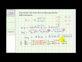 Logarithmic Differentiation Techniques