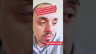 A SERIOUS CONVERSATION WITH MY TODDLER 🤣🔴⚪️ #arsenal #arsenalfc #arsenalfans #arsenalfamily #coyg