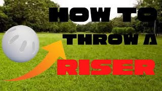 How to throw a RISER in Wiffle Ball.