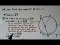 Angle Relationships in Circles