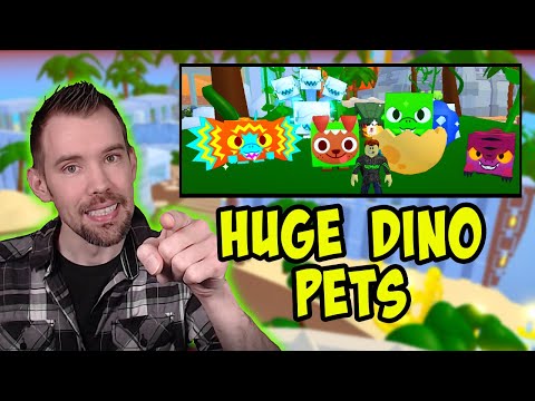 HOW TO GET ALL THE HUGE DINO PETS In Pet Simulator 99