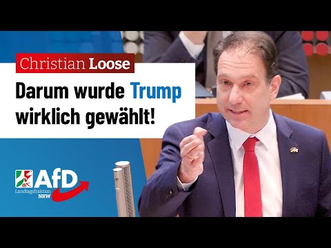 Darum wurde Trump wirklich gewählt! – Christian Loose (AfD)