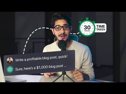 FREE ChatGPT Blog Writing Masterclass