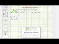 Understanding the Distributive Property