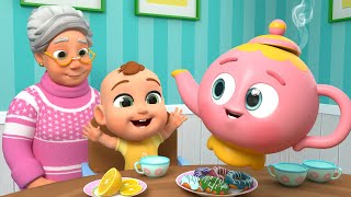 I'm a Little Teapot Song | Newborn Nursery Rhymes & Kids Songs