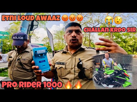 Crazy cute girl reaction… 🥰police seized my superbike 🤧 crazy hyper riding in my zx10r 💕