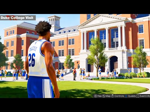UNRELEASED College Basketball 26 ROAD TO GLORY Created by AI! High School, College Visits, and MORE!