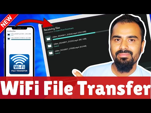 🛜 Data Transfer Mobile to Laptop Without Cable - File Transfer Kaise Kare Bina Data Cable Ke?