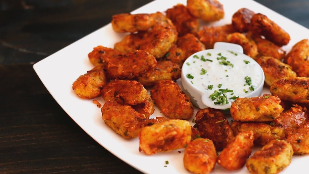 Roasted Potato & Cheese Tater Tots Recipe