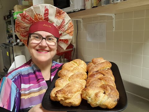 Trenzas de Hojaldre Rellenas